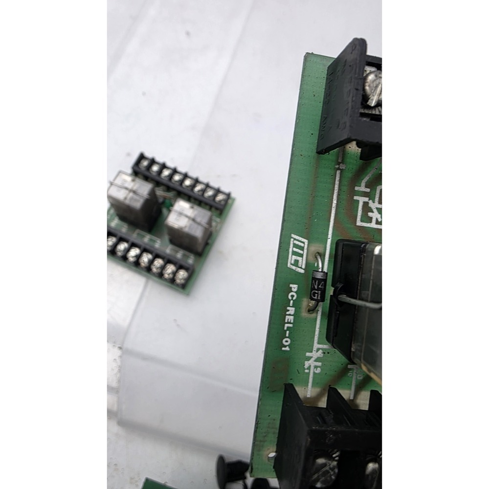 2 MILLTRONICS IIC PC-REL-01 RELAY BOARD - USED - FREE SHIPPING - Picture 3 of 5
